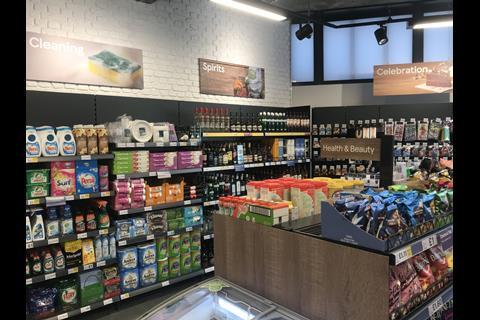 New-look signage directs shoppers to the relevant sections of the store.